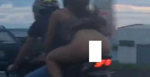 ノーパンでワンピース着てバイクに乗った結果 ⇒ 女の子がエロい事に…（動画）