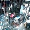 【監視カメラ動画】受刑者に食事を与えていた女性看守が襲われる…。
