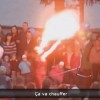 【衝撃動画】大道芸する少女、口から火を噴きそのまま顔に引火するｗ