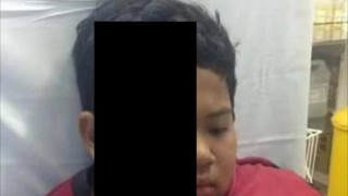 【閲覧注意】この男の子にマジで何が起こった？（画像）